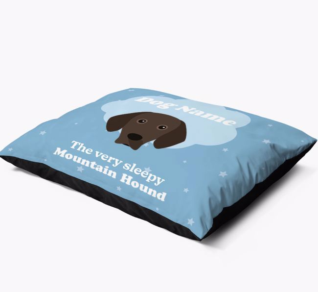 'The Very Sleepy Dog' - Personalised {breedFullName} Dog Bed